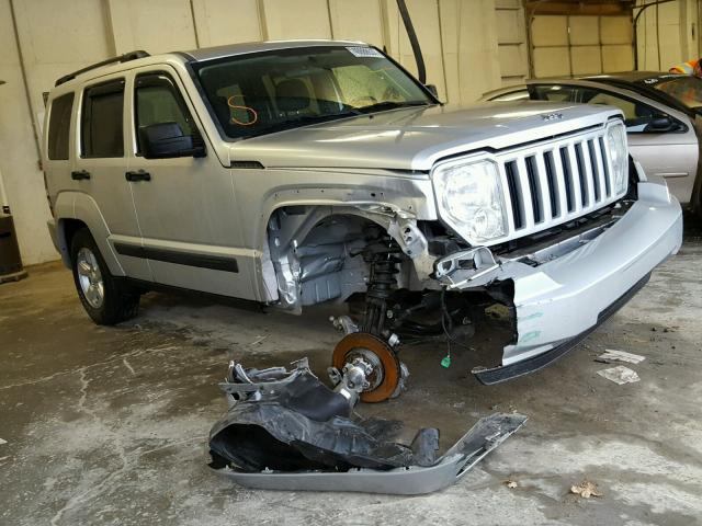 1J4PP2GK6AW114574 - 2010 JEEP LIBERTY SP SILVER photo 1