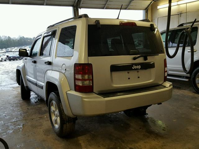 1J4PP2GK6AW114574 - 2010 JEEP LIBERTY SP SILVER photo 3