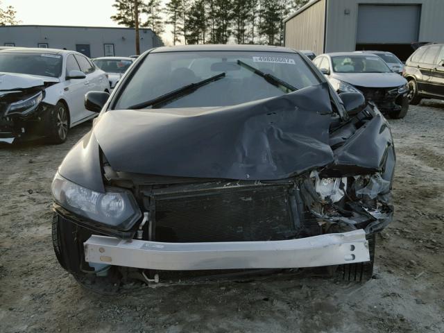 2HGFG1B87AH528261 - 2010 HONDA CIVIC EX შავი ფოტო 9