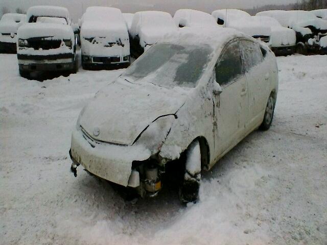 JTDKB20U997851011 - 2009 TOYOTA PRIUS WHITE photo 2