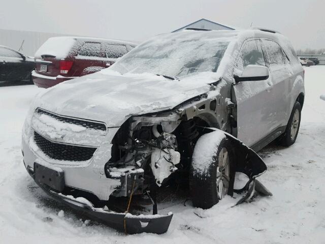 2GNALBEK4E1168003 - 2014 CHEVROLET EQUINOX LT SILVER photo 2