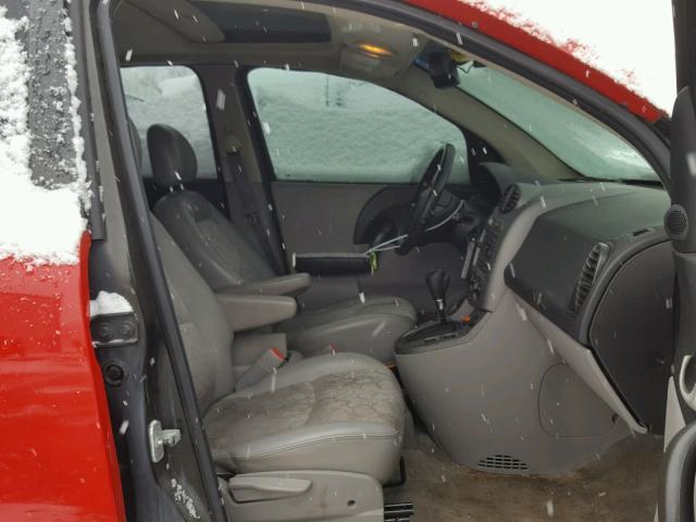 5GZCZ63424S808749 - 2004 SATURN VUE RED photo 5