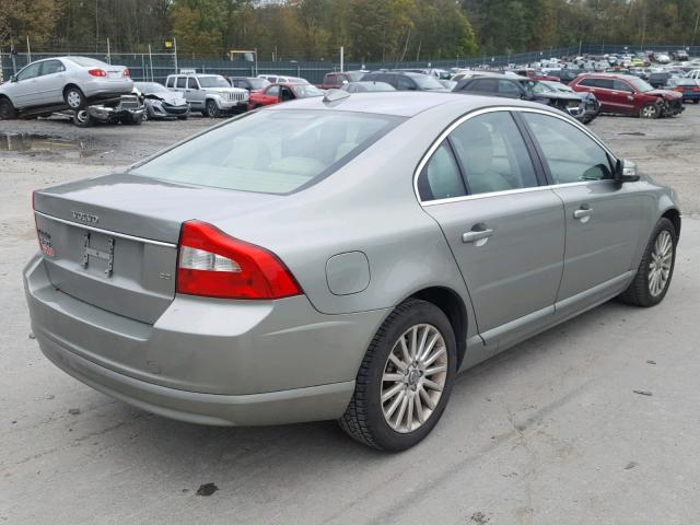 YV1AS982781075027 - 2008 VOLVO S80 3.2 GREEN photo 4