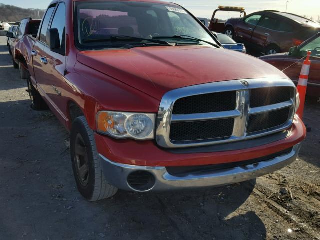 1D7HA18N44J294479 - 2004 DODGE RAM 1500 S RED photo 1