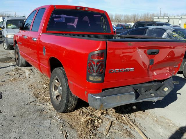 1D7HA18N44J294479 - 2004 DODGE RAM 1500 S RED photo 3