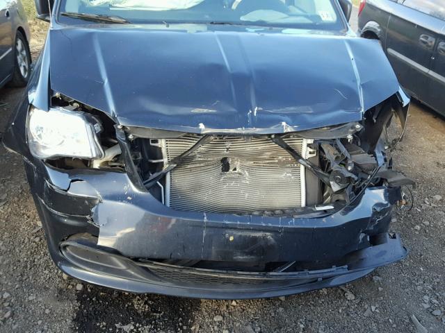 2C4RDGBG5GR146733 - 2016 DODGE GRAND CARA BLACK photo 9