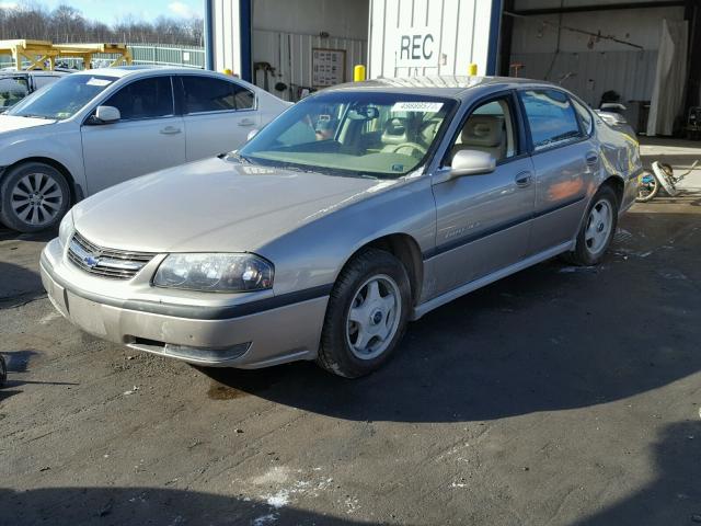 2G1WH55K319165633 - 2001 CHEVROLET IMPALA LS TAN photo 2