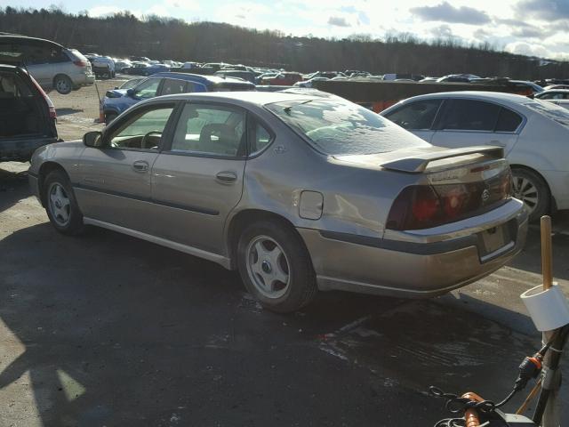 2G1WH55K319165633 - 2001 CHEVROLET IMPALA LS TAN photo 3