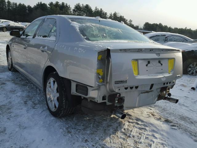 1G6DW677450200413 - 2005 CADILLAC STS SILVER photo 3