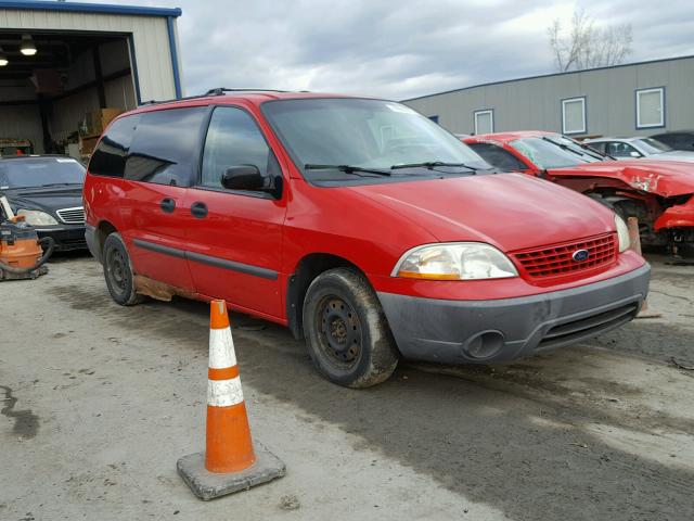 2FMZA51491BA96063 - 2001 FORD WINDSTAR L RED photo 1