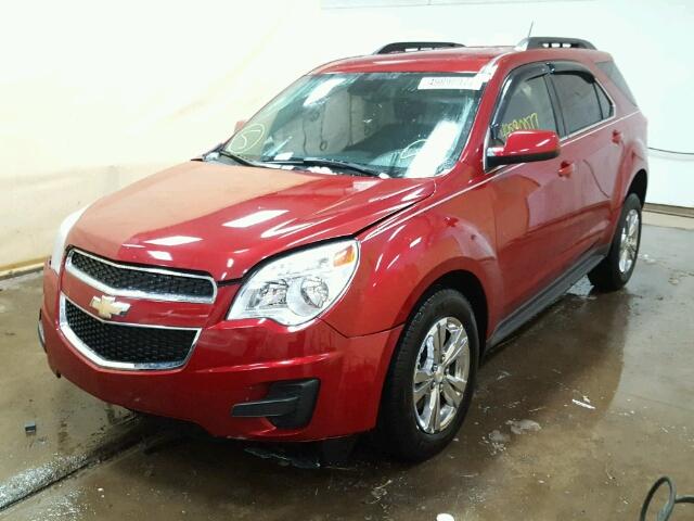 2GNALBEK5F6422242 - 2015 CHEVROLET EQUINOX LT MAROON photo 2