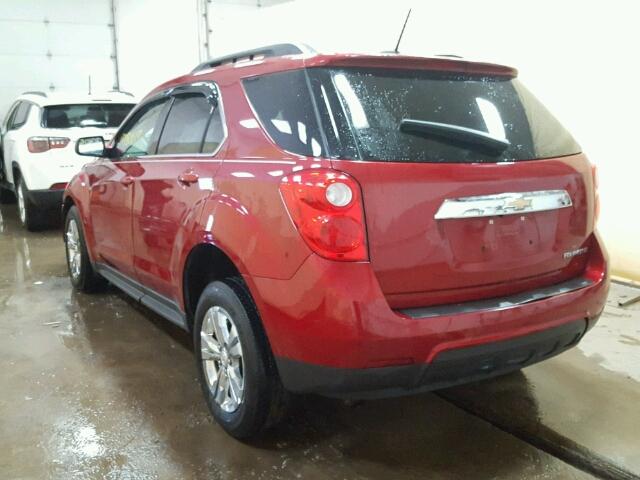 2GNALBEK5F6422242 - 2015 CHEVROLET EQUINOX LT MAROON photo 3