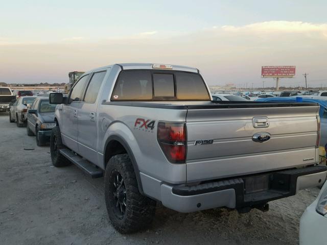 1FTFW1EFXCKD94952 - 2012 FORD F150 SUPER SILVER photo 3