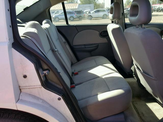 1G8AJ55F66Z171264 - 2006 SATURN ION LEVEL WHITE photo 6