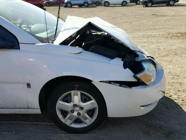 1G8AJ55F66Z171264 - 2006 SATURN ION LEVEL WHITE photo 9