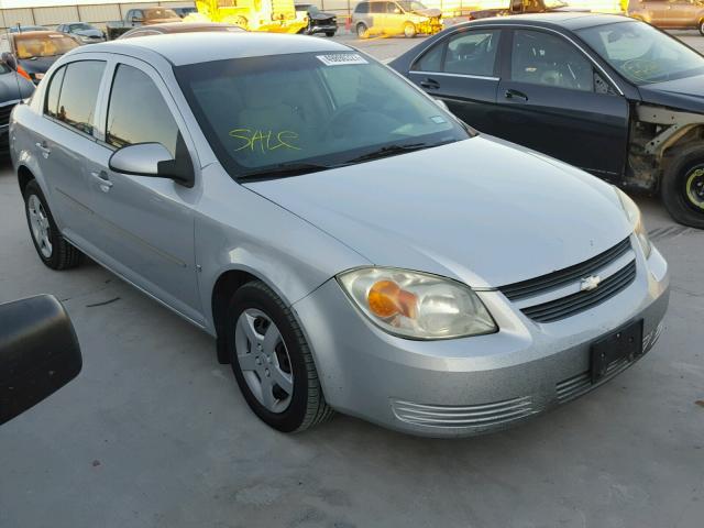 1G1AL58F987306563 - 2008 CHEVROLET COBALT LT SILVER photo 1