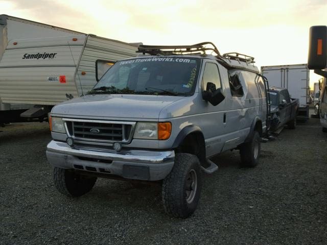 1FDSS34S06HA32307 - 2006 FORD ECONOLINE GRAY photo 2