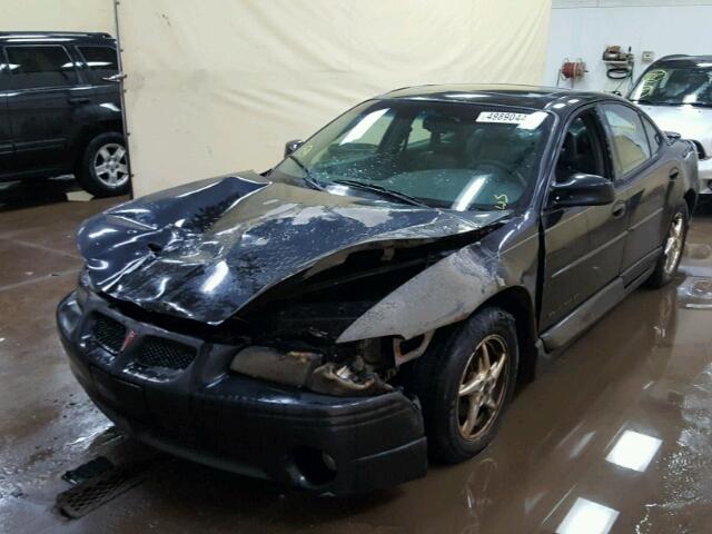 1G2WP52K73F102323 - 2003 PONTIAC GRAND PRIX BLACK photo 2