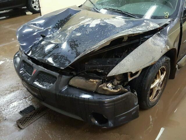 1G2WP52K73F102323 - 2003 PONTIAC GRAND PRIX BLACK photo 9