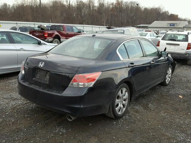 1HGCP26849A013649 - 2009 HONDA ACCORD EXL BLACK photo 4