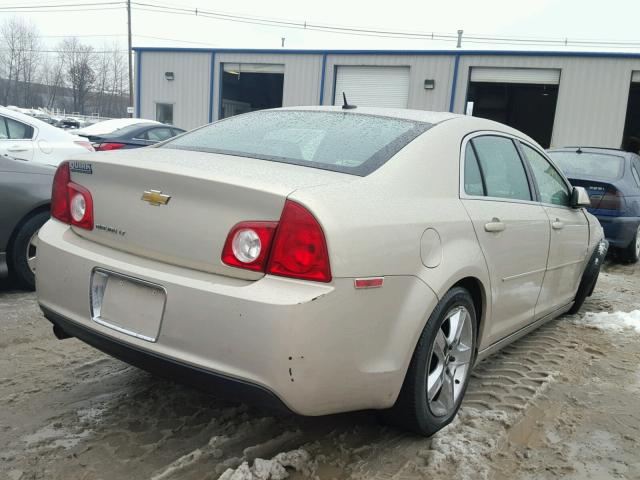 1G1ZC5EB3AF132022 - 2010 CHEVROLET MALIBU 1LT BEIGE photo 4