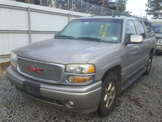 1GKFK66U62J327747 - 2002 GMC DENALI XL TAN photo 2