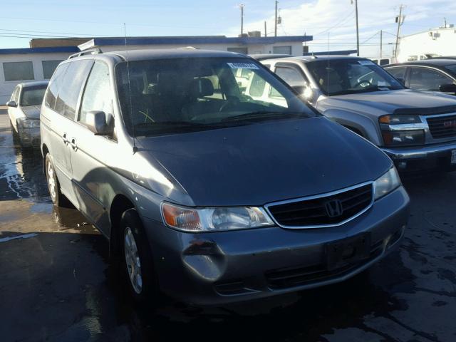 5FNRL18902B010989 - 2002 HONDA ODYSSEY EX GRAY photo 1