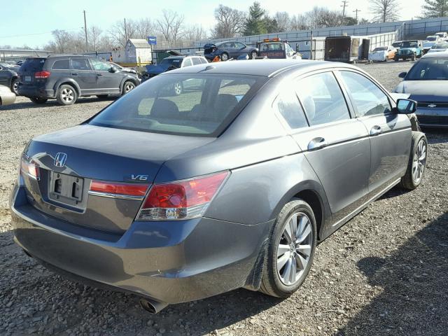 1HGCP3F81BA026743 - 2011 HONDA ACCORD EXL Boz foto 4