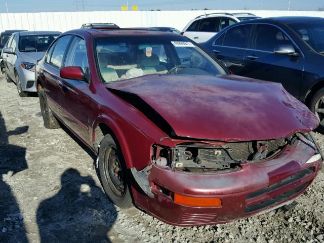 JN1CA21D8TT113384 - 1996 NISSAN MAXIMA GLE RED photo 1