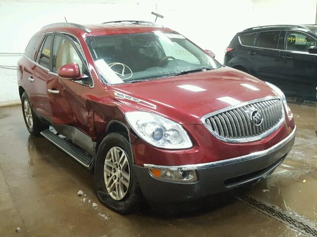 5GAER13738J102667 - 2008 BUICK ENCLAVE CX MAROON photo 1