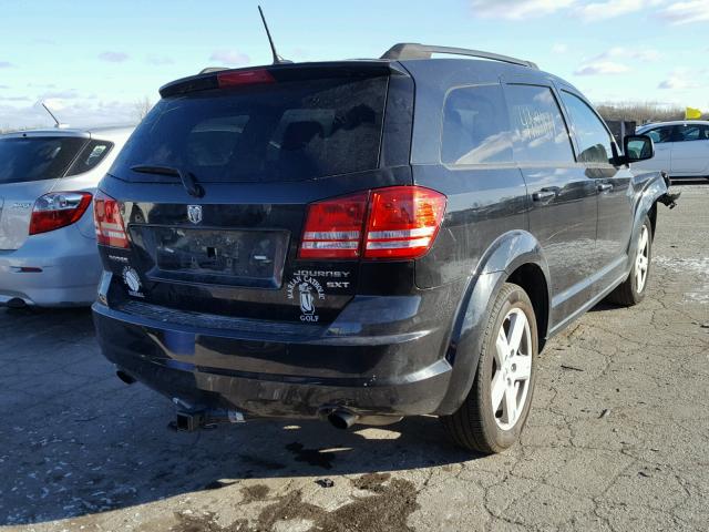 3D4PG5FV0AT120656 - 2010 DODGE JOURNEY SX BLACK photo 4