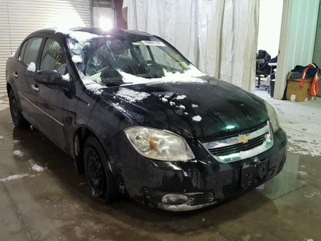 1G1AD5F5XA7179643 - 2010 CHEVROLET COBALT 1LT BLACK photo 1