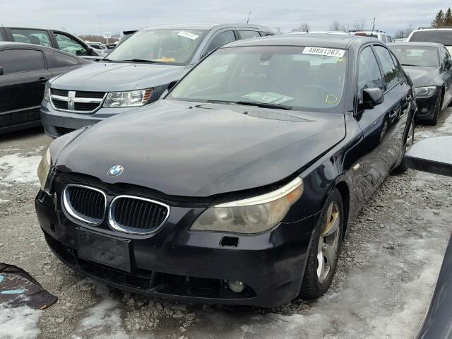 WBANA73545B816348 - 2005 BMW 530 I BLACK photo 2