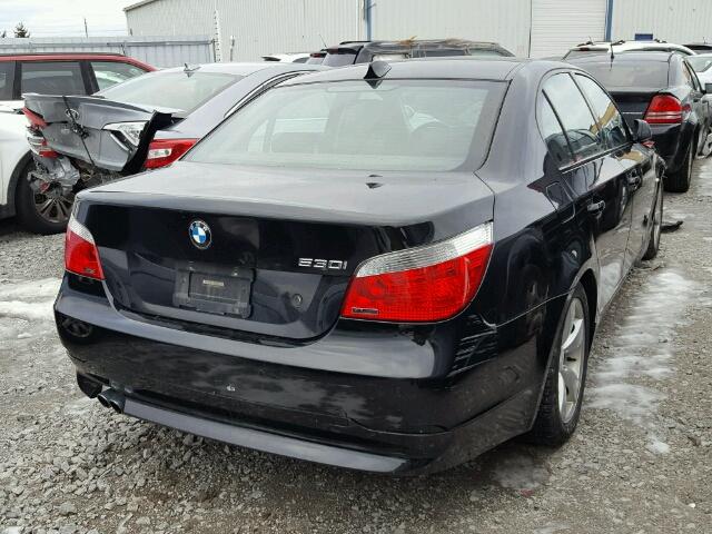 WBANA73545B816348 - 2005 BMW 530 I BLACK photo 4