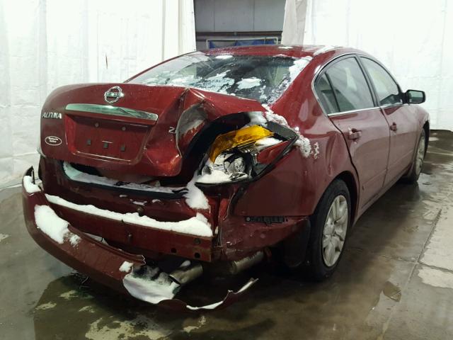 1N4AL21E89N536086 - 2009 NISSAN ALTIMA 2.5 RED photo 4