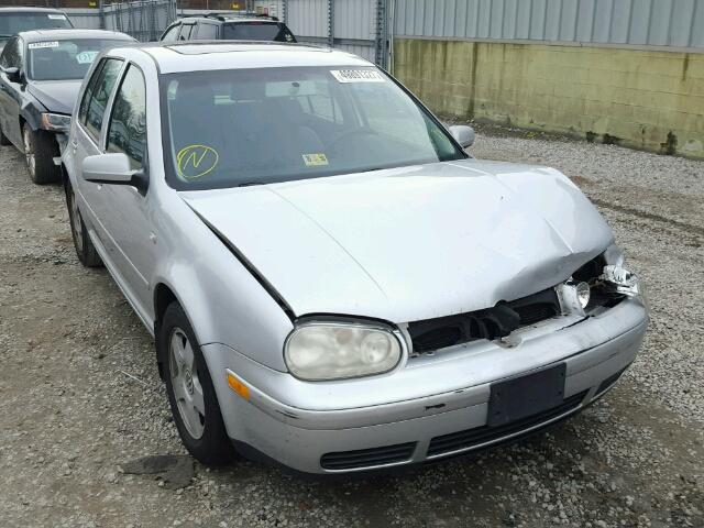 9BWGD21J214020756 - 2001 VOLKSWAGEN GOLF GLS SILVER photo 1