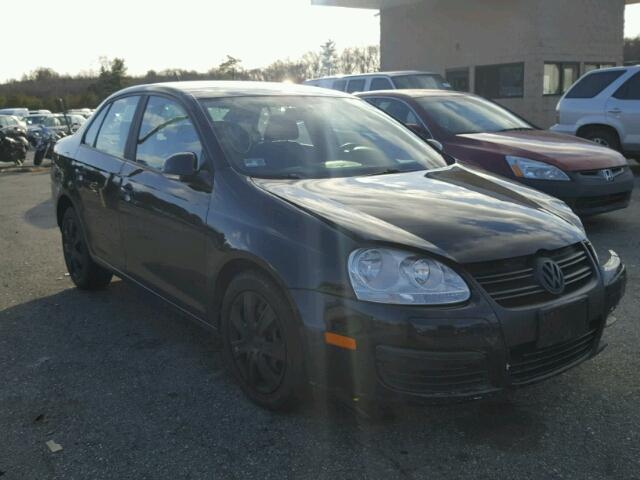 3VWJZ71K48M107206 - 2008 VOLKSWAGEN JETTA S BLACK photo 1