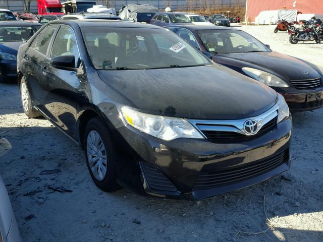 4T4BF1FK8CR183667 - 2012 TOYOTA CAMRY BASE BLACK photo 1