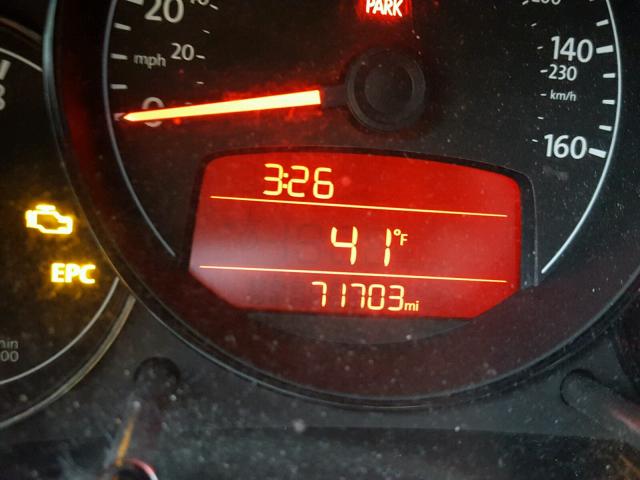 3VWHP7AT7CM623579 - 2012 VOLKSWAGEN BEETLE RED photo 8