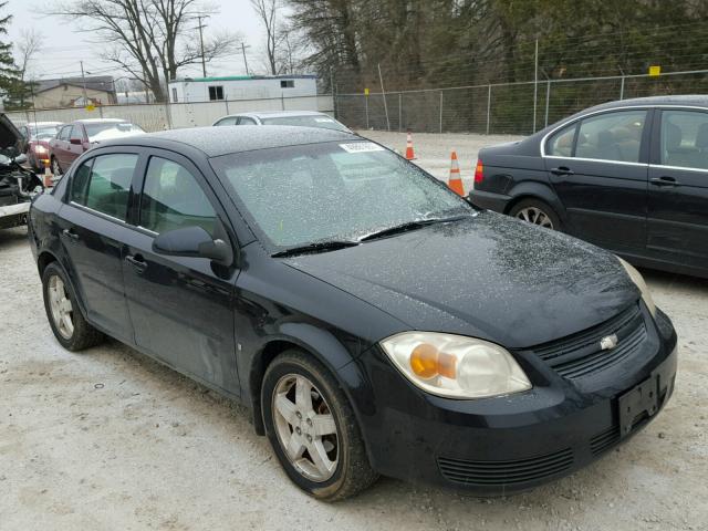 1G1AL55F067714872 - 2006 CHEVROLET COBALT LT BLACK photo 1