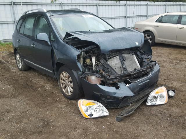 KNAHH8C67C7383812 - 2012 KIA RONDO GRAY photo 1