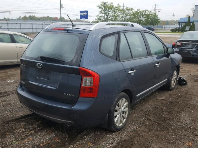 KNAHH8C67C7383812 - 2012 KIA RONDO GRAY photo 4