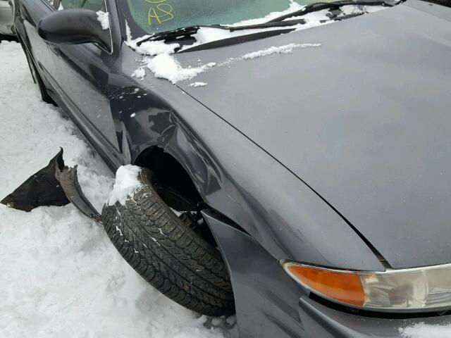 1G3NL52F73C332032 - 2003 OLDSMOBILE ALERO GL GRAY photo 9