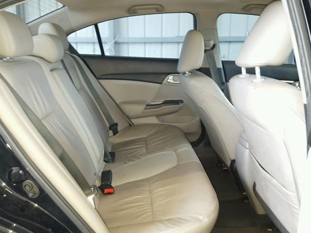 19XFB2F97FE066941 - 2015 HONDA CIVIC EXL BLACK photo 6