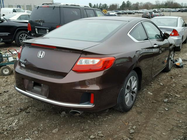 1HGCT1B3XDA005905 - 2013 HONDA ACCORD LX- BROWN photo 4