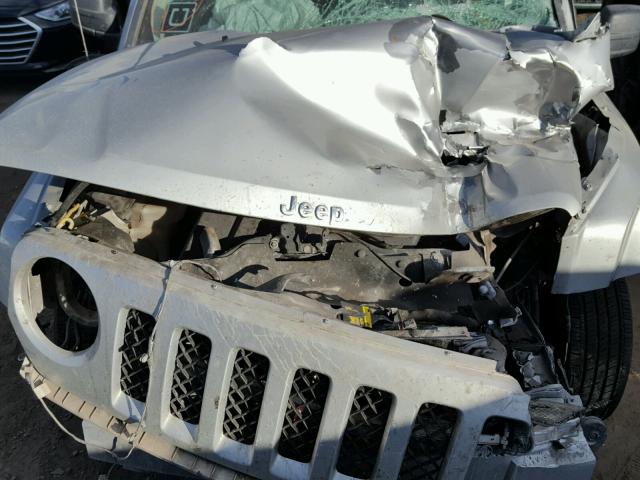 1C4NJRBB9DD114843 - 2013 JEEP PATRIOT SP SILVER photo 7