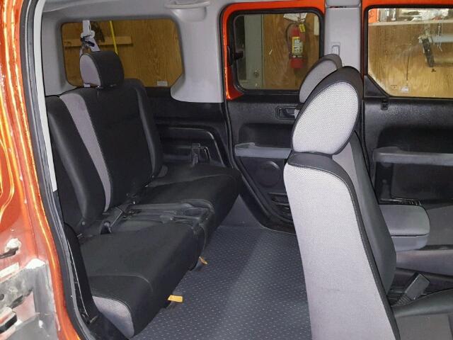 5J6YH28304L022312 - 2004 HONDA ELEMENT LX ORANGE photo 6