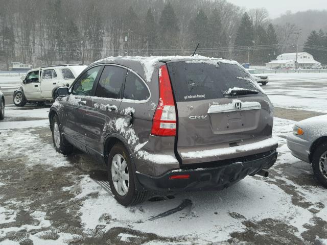 5J6RE48509L014373 - 2009 HONDA CR-V EX BROWN photo 3