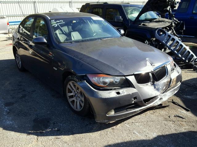 WBAVD13566KV09446 - 2006 BMW 325 XI GRAY photo 1