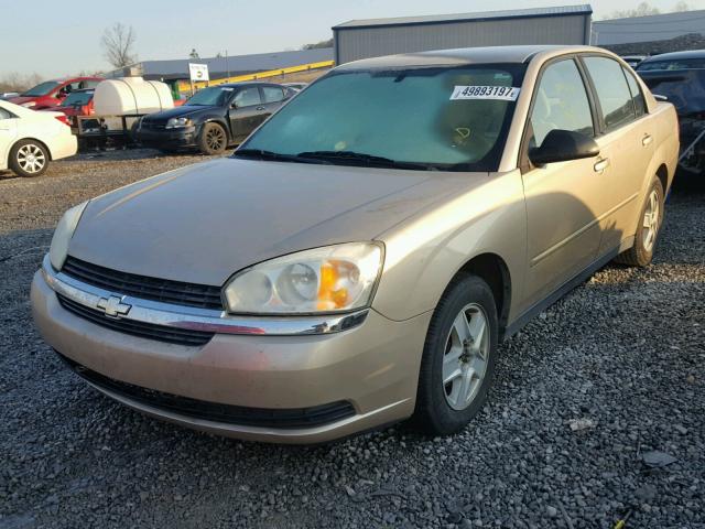 1G1ZT54875F215335 - 2005 CHEVROLET MALIBU LS 棕色 照片 2